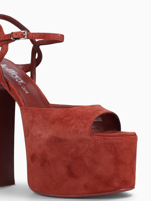 Everlast Dusty Red Kid Suede Red / 5 / M