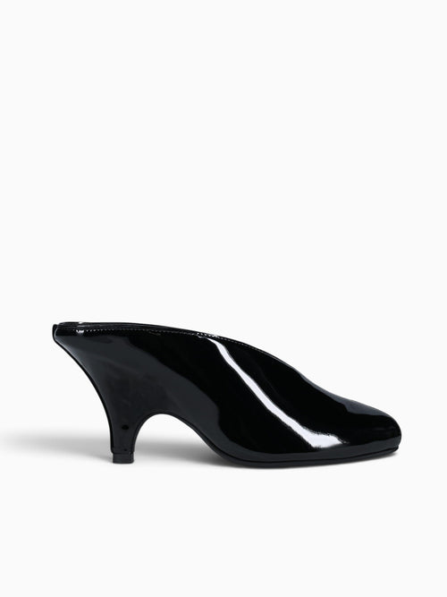 Parler Black Patent Leather Black / 5 / M