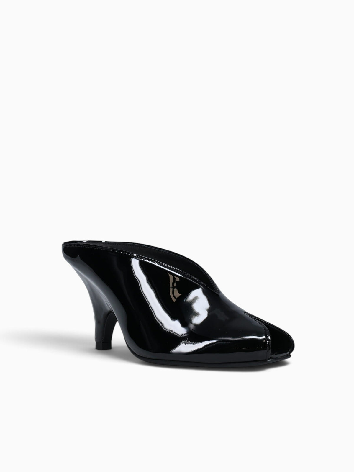 Parler Black Patent Leather Black / 5 / M