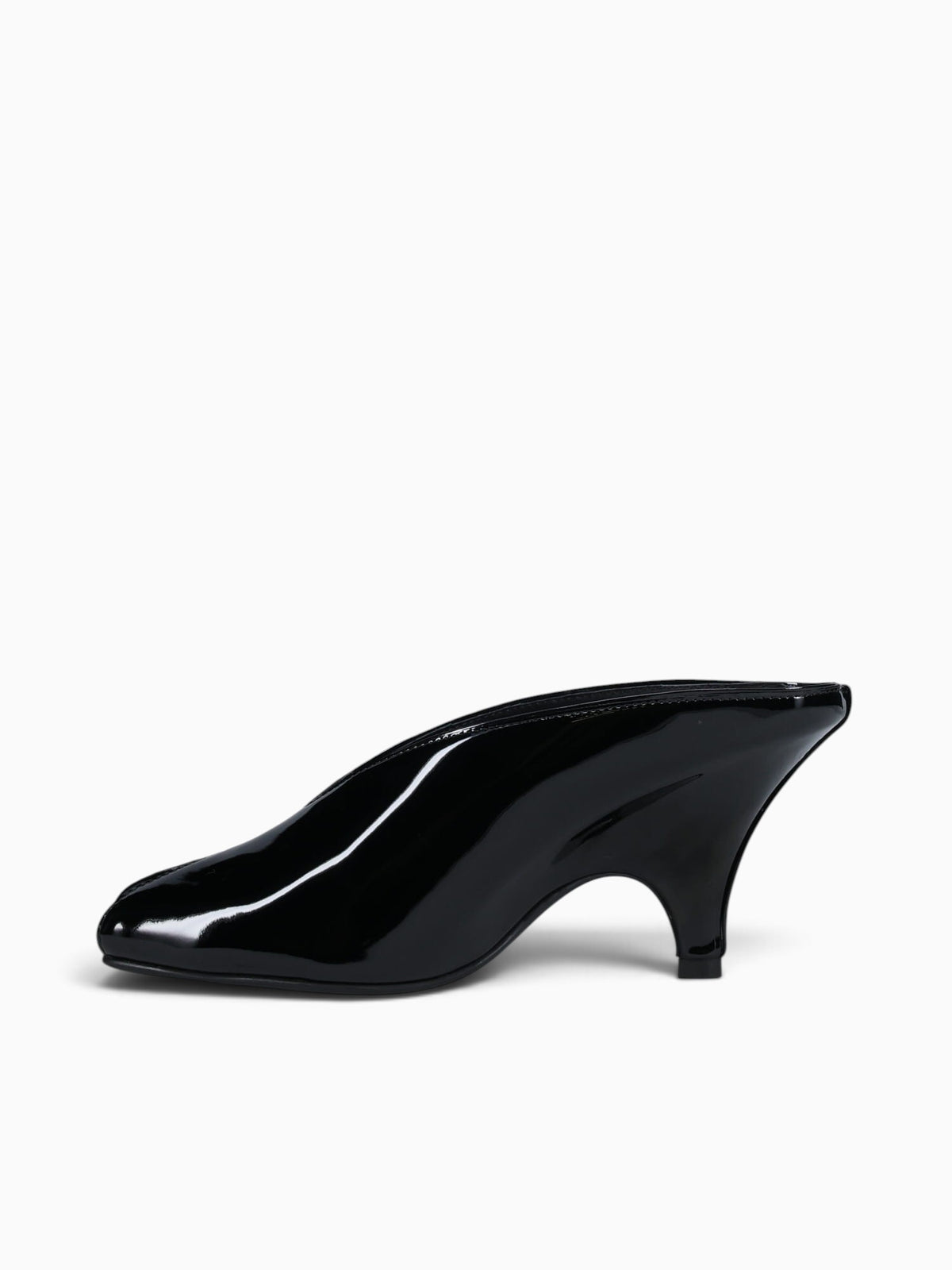 Parler Black Patent Leather Black / 5 / M