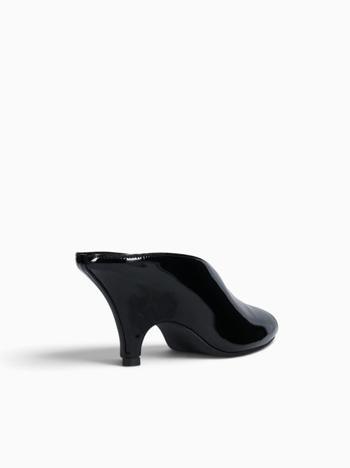 Parler Black Patent Leather Black / 5 / M