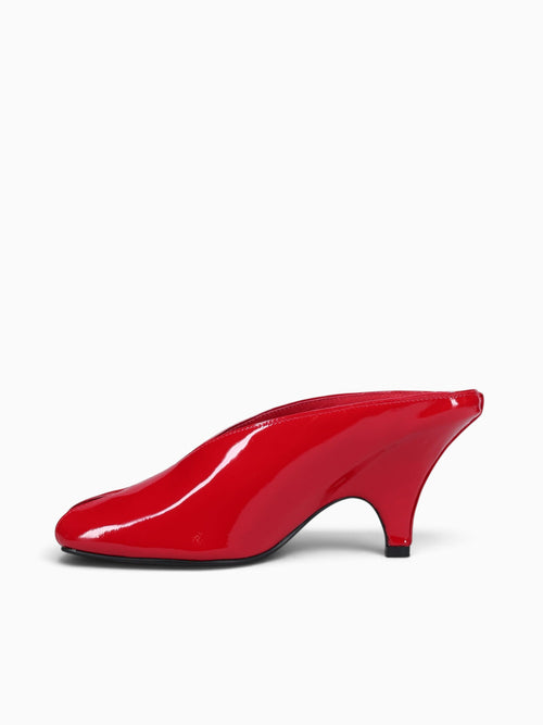 Parler Red Patent Leather Red / 5 / M