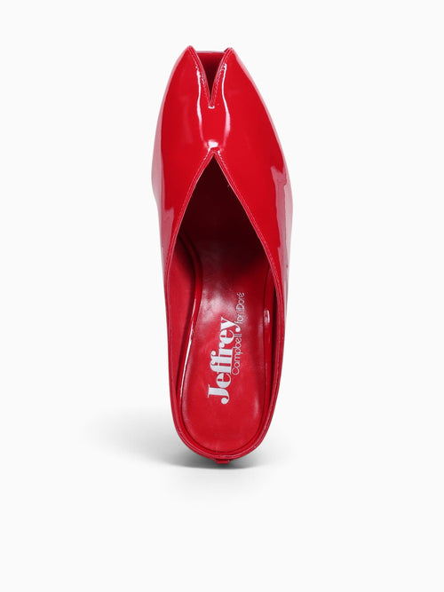 Parler Red Patent Leather Red / 5 / M