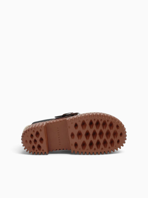 Plia Amber Oreo Sheep Shearling Black / 35 / M