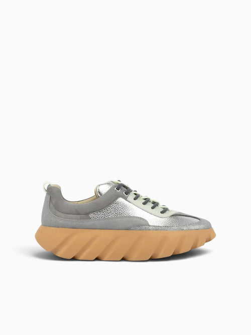 Tura Flow Silver Leather Silver / 35 / M