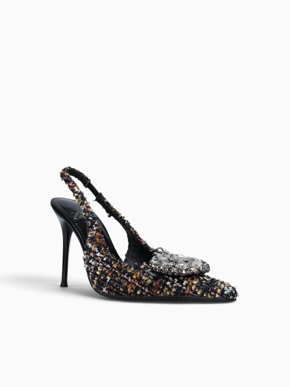 Regards Black Blue White multi tweed Black / 5 / M