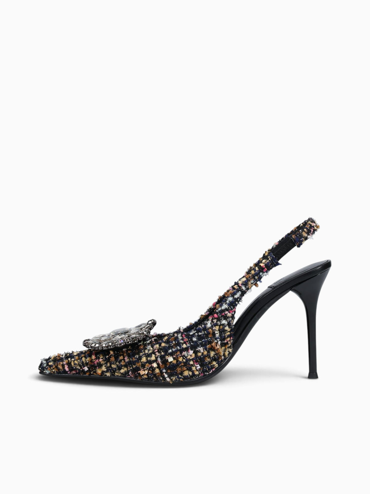 Regards Black Blue White multi tweed Black / 5 / M