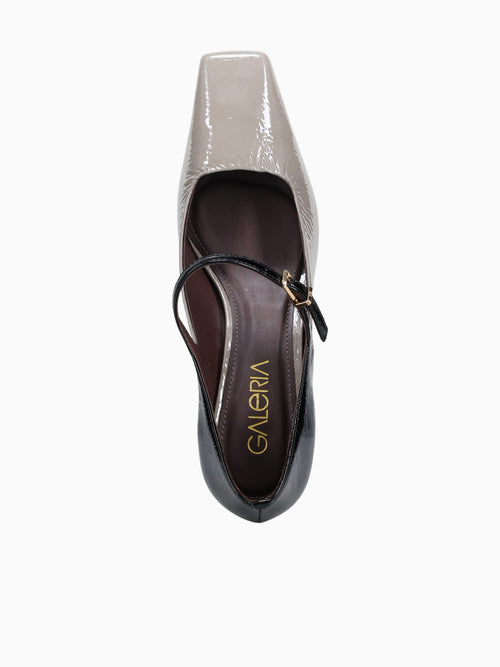 Jaimarie Sageon Artemis Patent Taupe / 5 / M