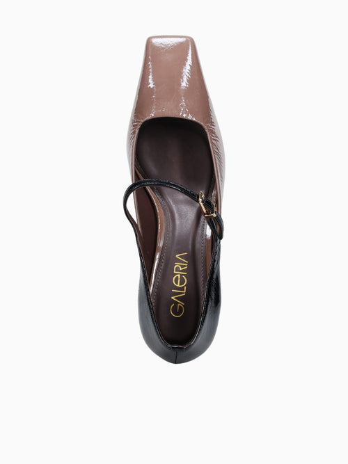 Jaimarie Bourbon Artemis Patent Tan / 5 / M