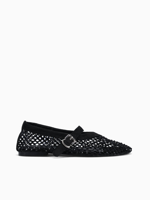 Gigi Black Suede Black / 5 / M