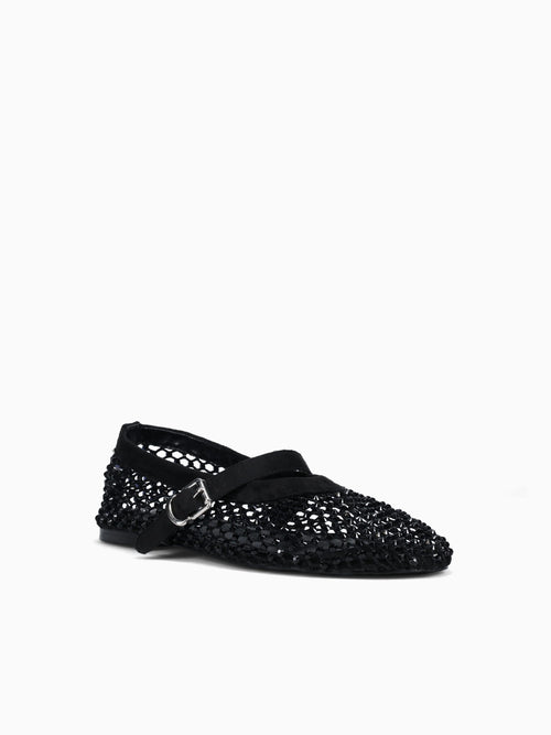 Gigi Black Suede Black / 5 / M
