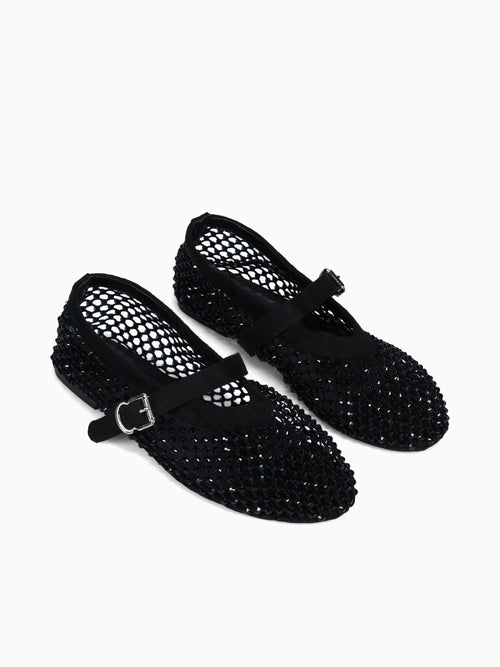 Gigi Black Suede Black / 5 / M