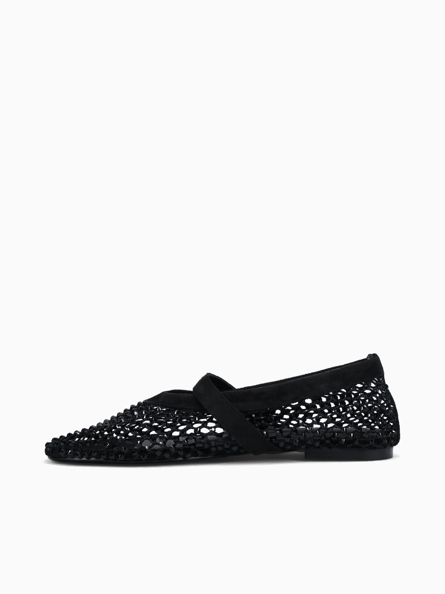 Gigi Black Suede Black / 5 / M