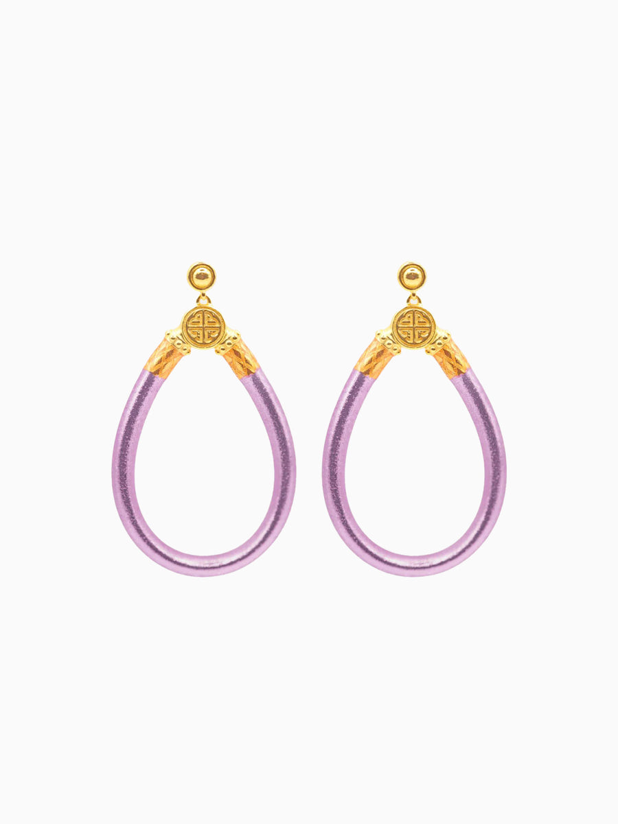 Lila All Weather Earrings Light Purple