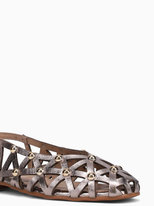 Asli Pewter Leather Pewter / 36 / M