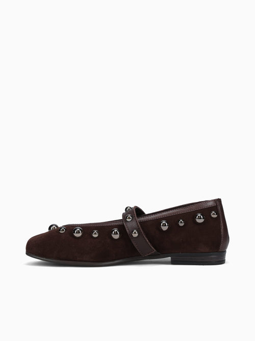 Yasemin Bitter Suede Dark Brown / 36 / M