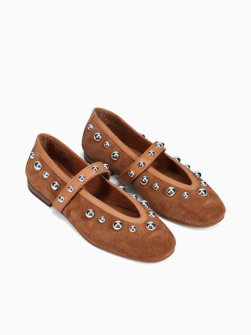 Yasemin Cuero Suede Tan / 36 / M