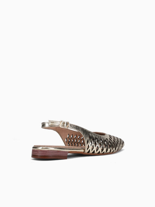 Alara Gold Leather Gold / 36 / M