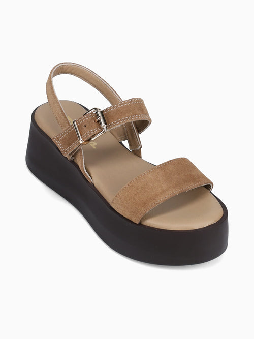Jimena Noce Suede Tan / 36 / M