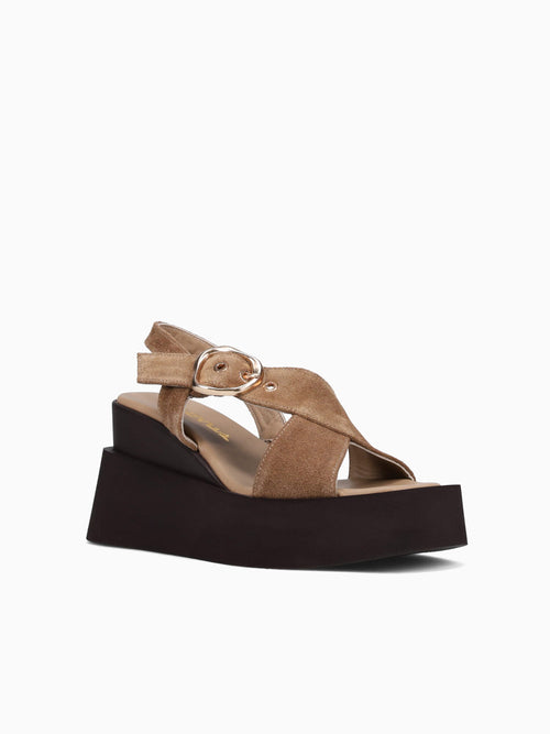 Luciana Noce Suede Tan / 36 / M