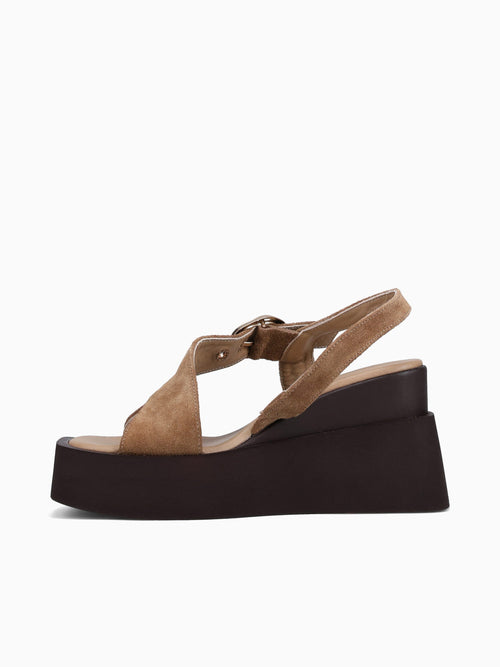 Luciana Noce Suede Tan / 36 / M