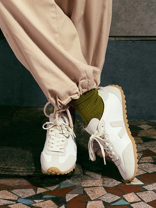 Gt White Natural Leather White / 41 / M