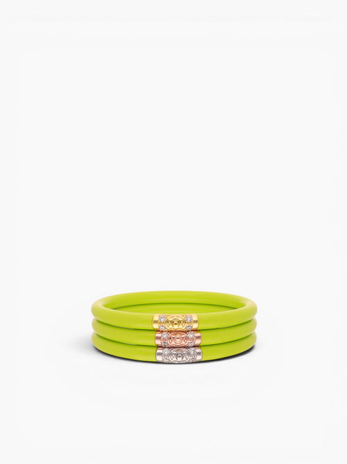 Three King All Weather Bangle Wasabi Green / S