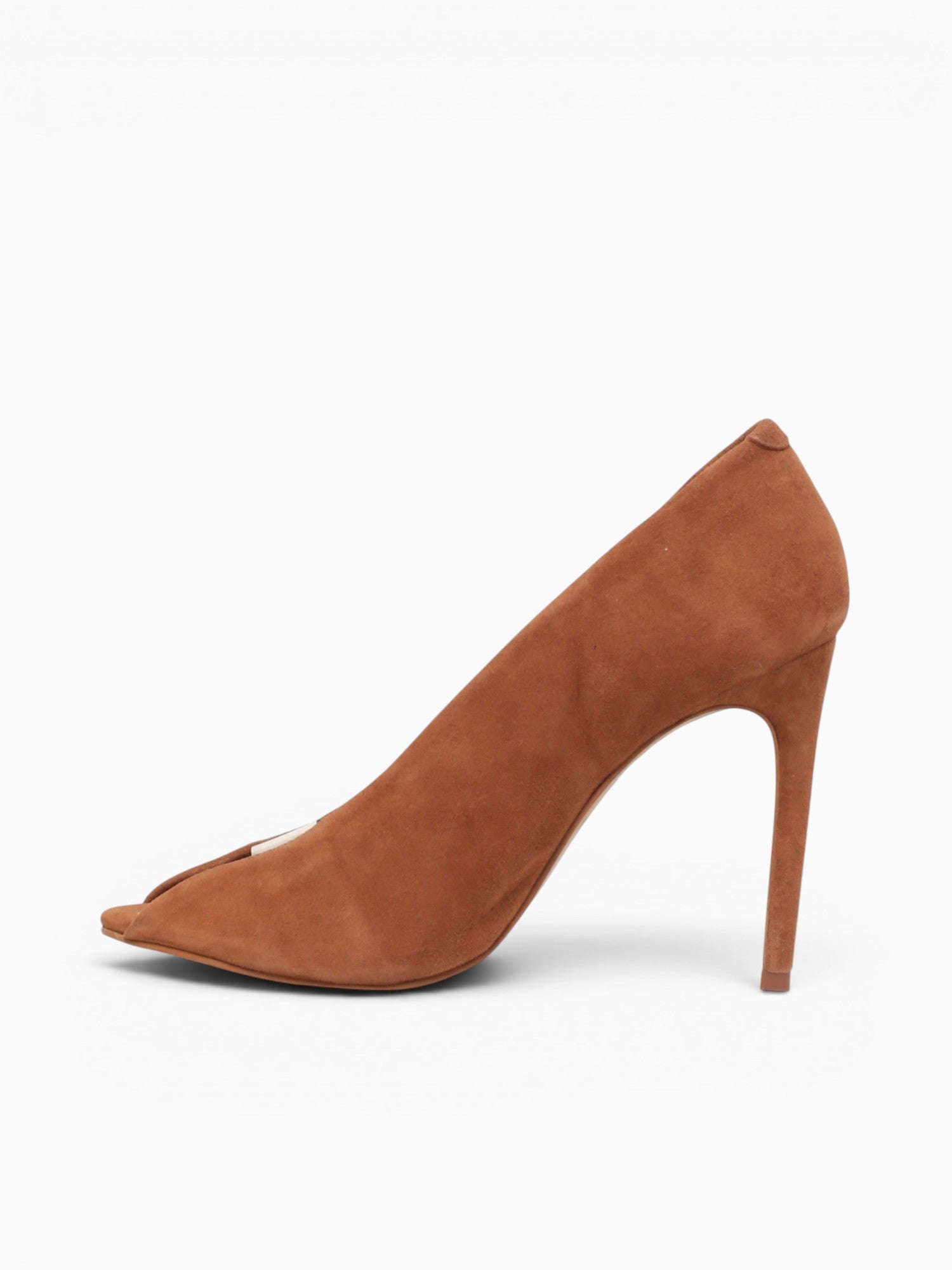 Gia Lee Red Cognac Suede Cognac / 5 / M