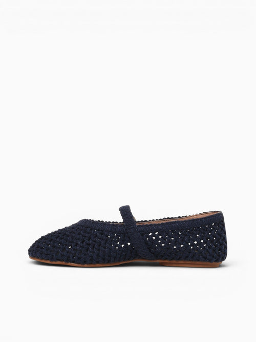 Estella Navy Weave Navy / 5 / M