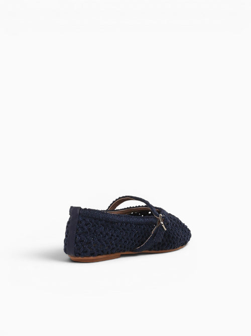 Estella Navy Weave Navy / 5 / M