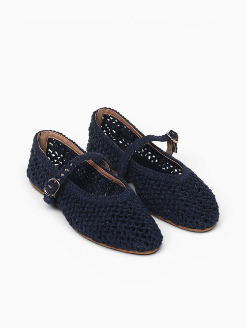 Estella Navy Weave Navy / 5 / M