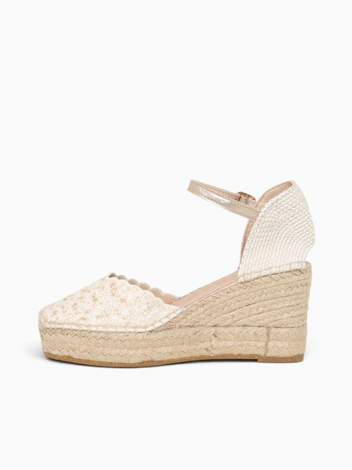 Jara Velo Novia Tweed White / 36 / M
