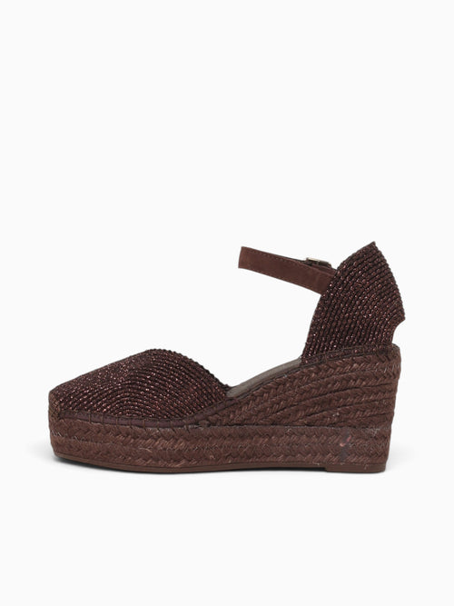 Rocio Marron Oscuro Weave Dark Brown / 36 / M
