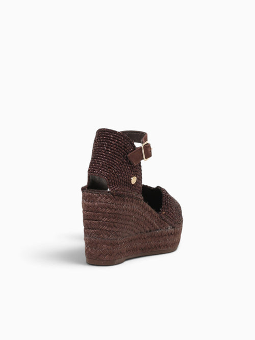 Rocio Marron Oscuro Weave Dark Brown / 36 / M