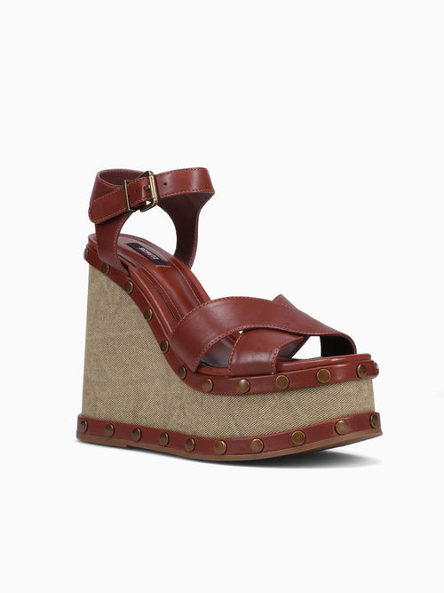 Sarika Warm Toffee Leather Tan / 5 / M