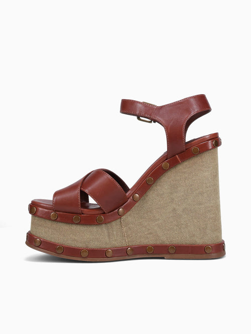 Sarika Warm Toffee Leather Tan / 5 / M