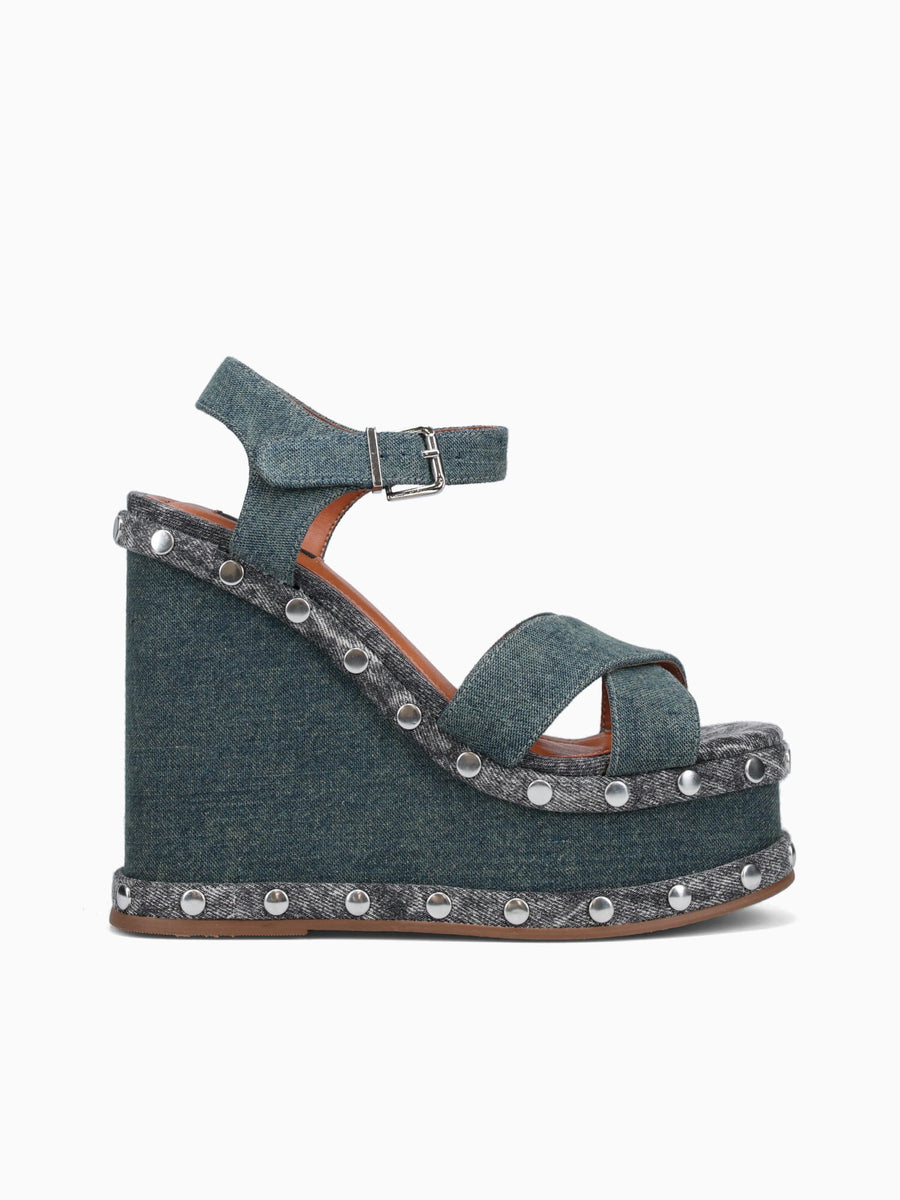 Sarika Green Cuoio brown textile Green / 5 / M