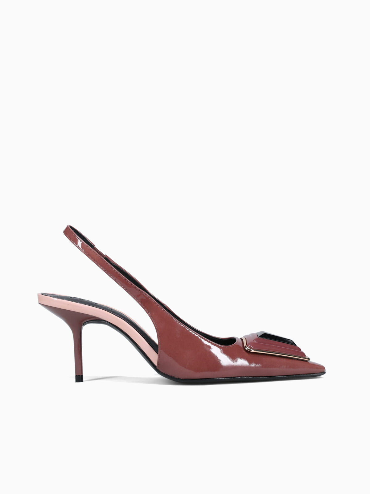 Katalin Nostalgic Rose Patent Beige / 5 / M