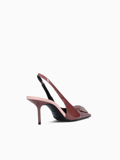 Katalin Nostalgic Rose Patent Beige / 5 / M