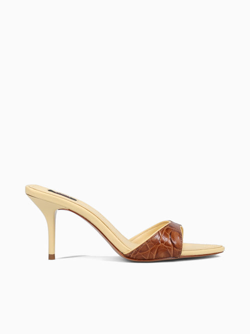 Hannah Tostado Butter croco Brown / 5 / M