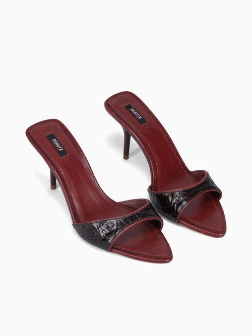 Hannah Maplewood Rose croco Brown / 5 / M