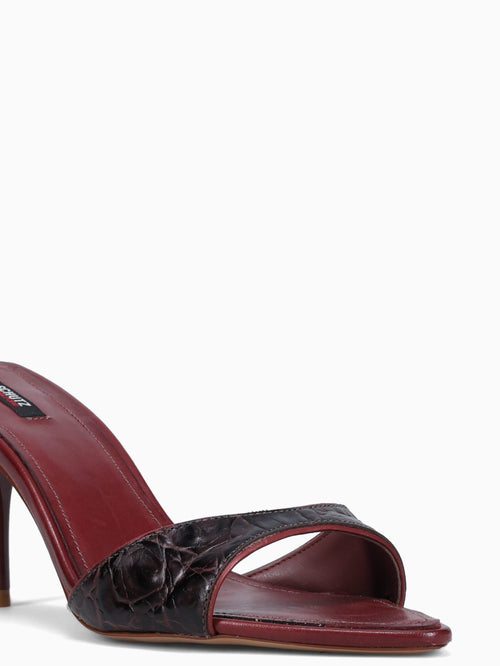 Hannah Maplewood Rose croco Brown / 5 / M