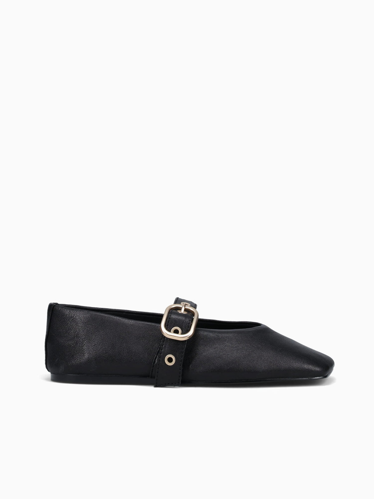 Pilar Black Leather Black / 5 / M