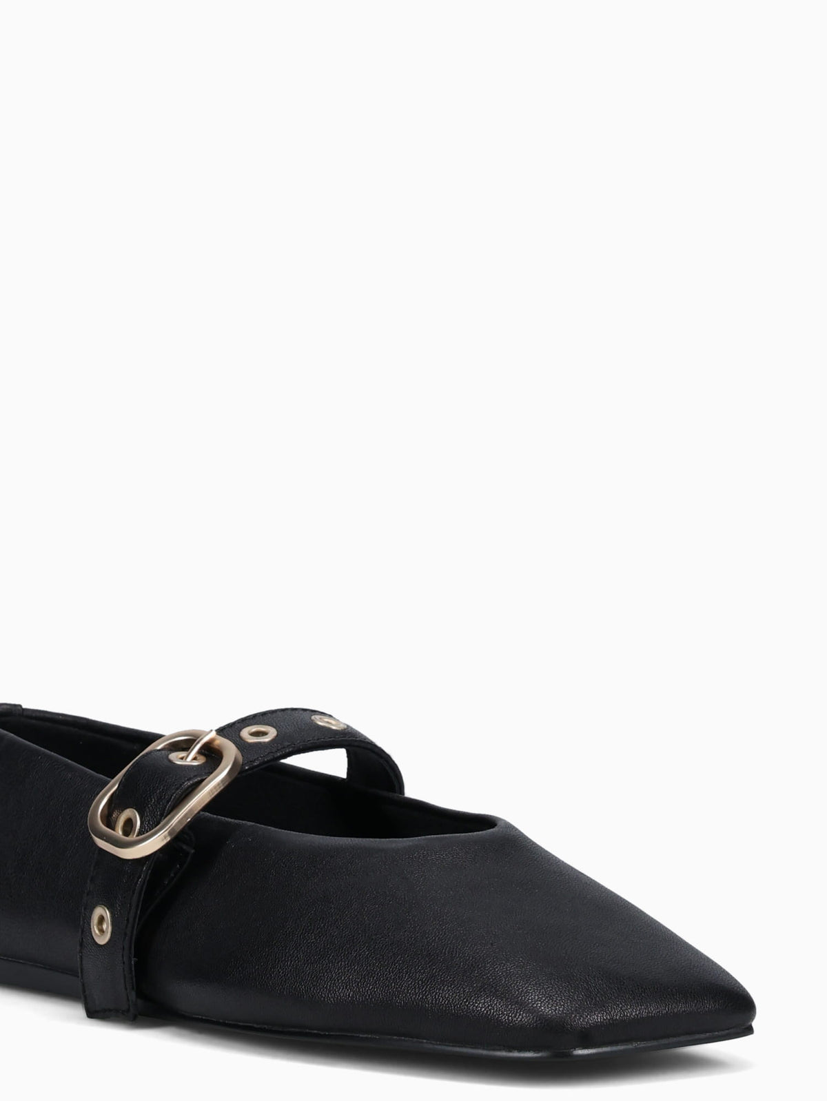 Pilar Black Leather Black / 5 / M