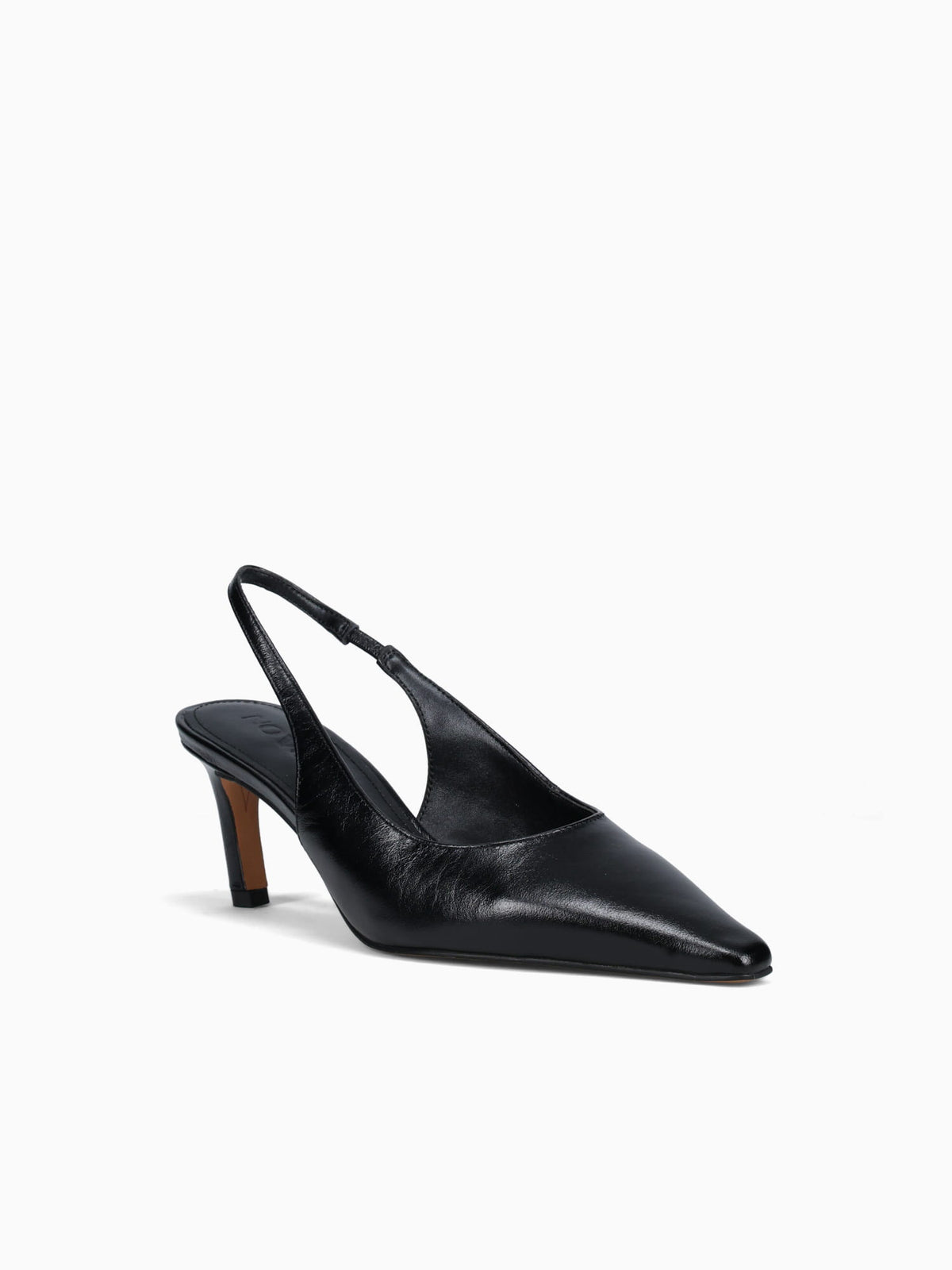 Claudia Black Leather Black / 5 / M