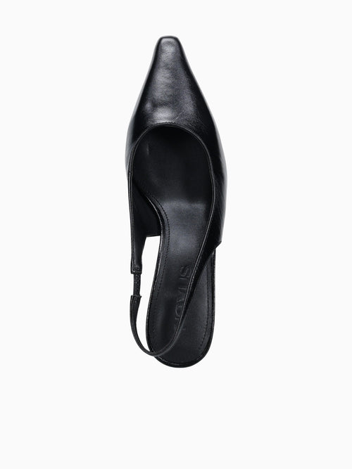 Claudia Black Leather Black / 5 / M