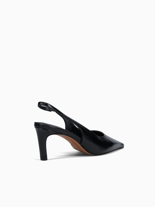 Claudia Black Leather Black / 5 / M