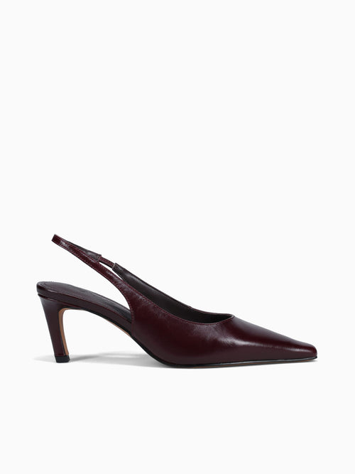 Claudia Merlot Leather Wine / 5 / M