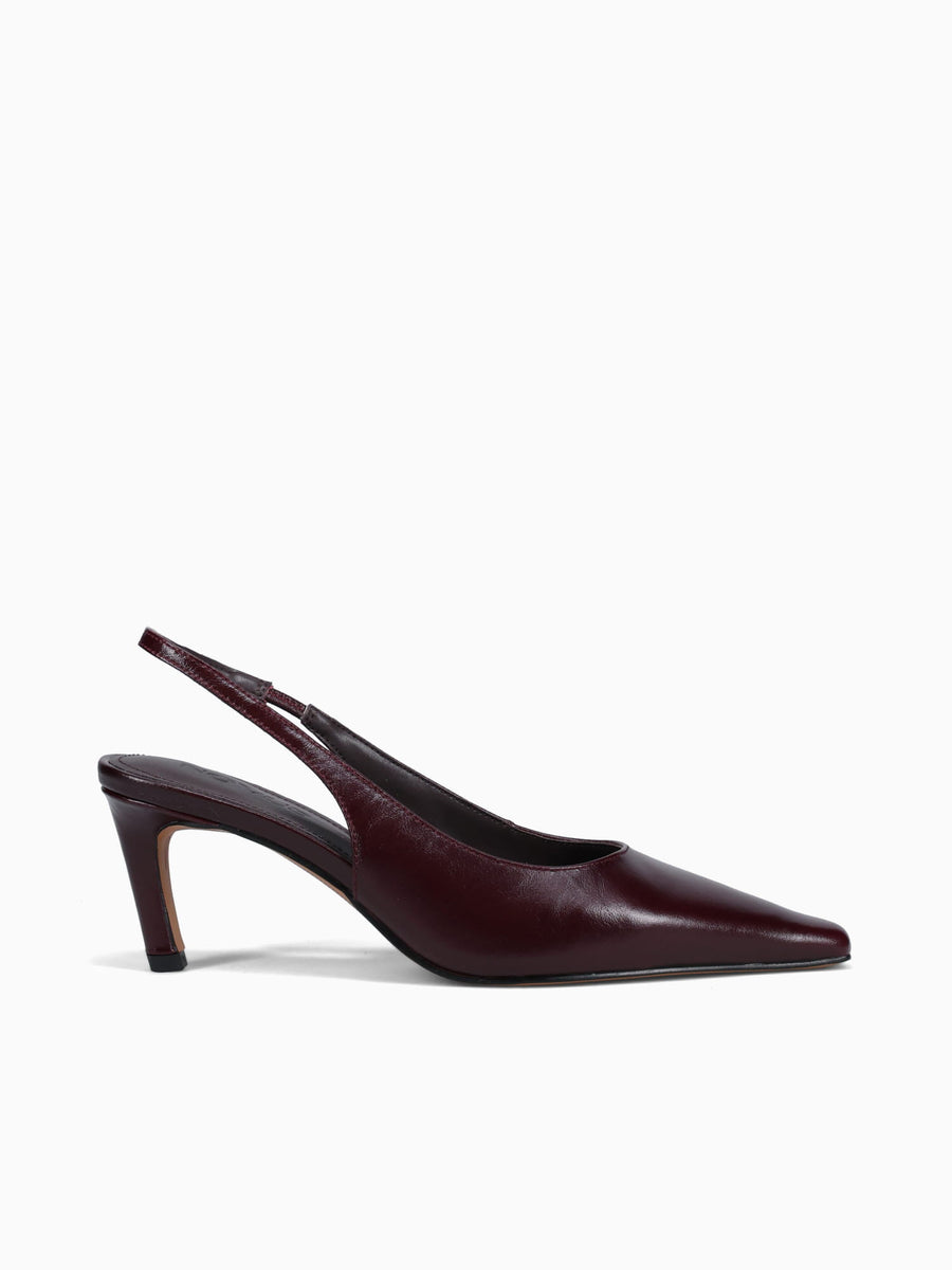 Claudia Merlot Leather Wine / 5 / M