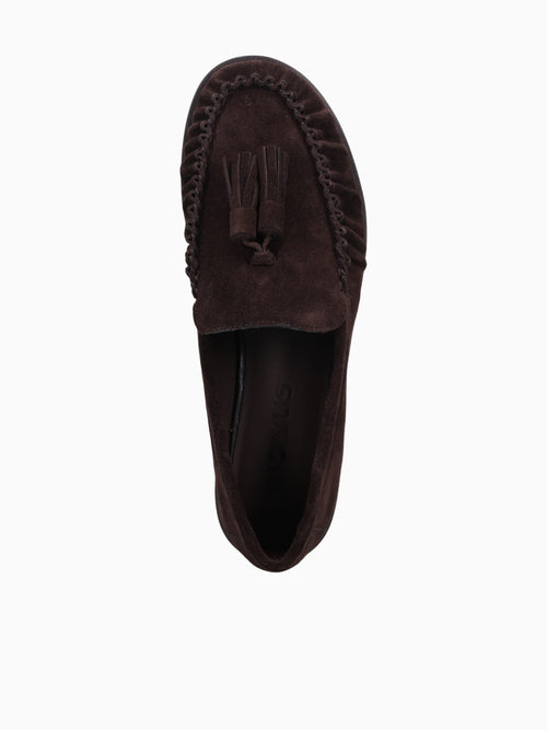 Mercedes Mogano Suede Brown / 5 / M